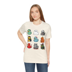 Cute Spooky Rubber Ducky Halloween Mascot T-Shirt