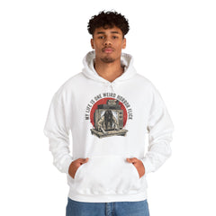 Funny Horror Movie TV Parody My Life Is One Weird Horror Flick Hoodie