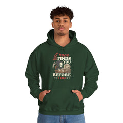 Funny Grim Reaper I Hope This Email Finds You Before I Do Hoodie