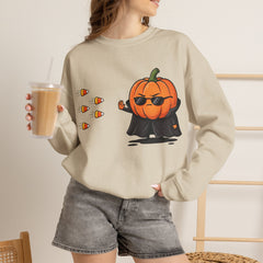 Pumpkin Neo Matrix Parody 2 Crewneck Sweatshirt