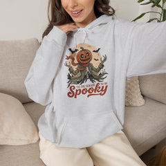 Funny Tis The Season To Be Spooky Pumpkin Skeleton Hoodie