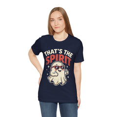 Funny Ghost That's The Spirit Retro Halloween T-Shirt