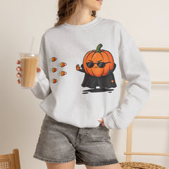 Pumpkin Neo Matrix Parody 2 Crewneck Sweatshirt