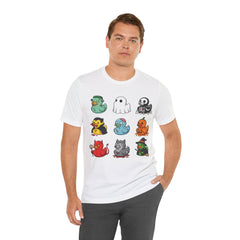 Cute Spooky Rubber Ducky Halloween Mascot T-Shirt