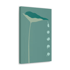 Cat and Plant 34 Canvas