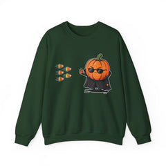Pumpkin Neo Matrix Parody Crewneck Sweatshirt