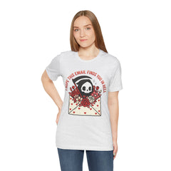 Funny Grim Reaper I Hope This Email Finds You In Hell T-Shirt