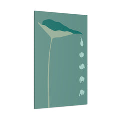 Cat and Plant 34 Canvas