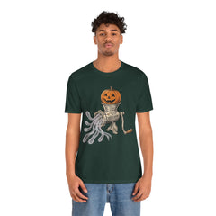 Retro Halloween Ghost In The Grinder Vintage T-Shirt