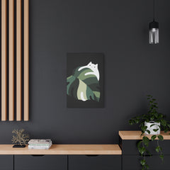 Cat and Plant 19 Canvas