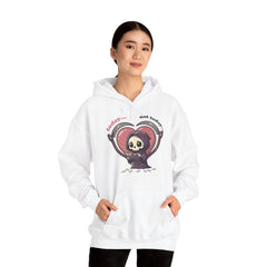 Funny Grim Reaper Today Not Today Daisy Plucking Hoodie