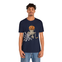Retro Halloween Ghost In The Grinder Vintage T-Shirt