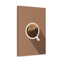Coffee Cat Canvas