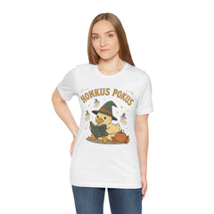 Honkus Pokus Funny Witch Duck Retro Halloween T-Shirt