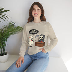 Funny Karen Ghost I'd Like To Speak To The Manager Crewneck Sweatshirt