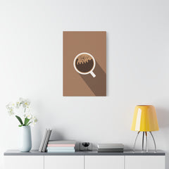 Coffee Cat Canvas