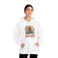 Funny Tis The Season To Be Spooky Pumpkin Skeleton Hoodie