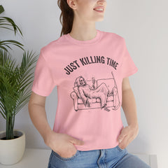 Funny Grim Reaper Just Killing Time Smartphone T-Shirt