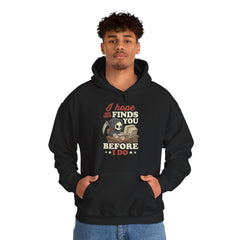 Funny Grim Reaper I Hope This Email Finds You Before I Do Hoodie