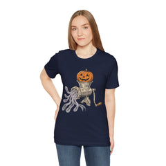 Retro Halloween Ghost In The Grinder Vintage T-Shirt