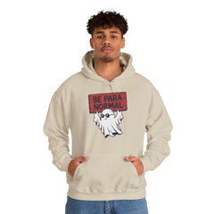 Funny Retro Halloween Ghost Be Para Normal Hoodie