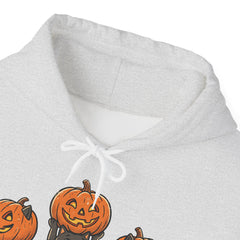 Cute Halloween Black Cats Pumpkin Helmet Hoodie