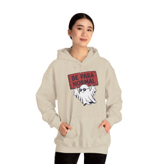 Funny Retro Halloween Ghost Be Para Normal Hoodie