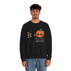 Pumpkin Neo Matrix Parody Crewneck Sweatshirt