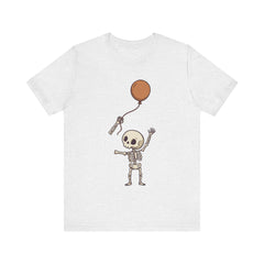 Funny Skeleton Balloon Floating Hand Retro Halloween T-Shirt