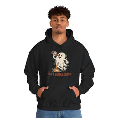 Funny Ghost Beer Can't Hold A Drink Vintage Hoodie