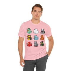 Cute Spooky Rubber Ducky Halloween Mascot T-Shirt