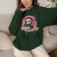 Funny Grim Reaper I Love You In Every Universe Retro Hoodie