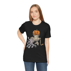 Retro Halloween Ghost In The Grinder Vintage T-Shirt