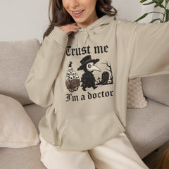 Funny Plague Doctor Trust Me Im A Doctor Retro Hoodie