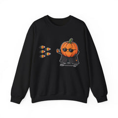 Pumpkin Neo Matrix Parody Crewneck Sweatshirt