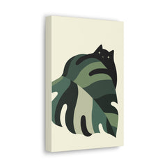 Cat and Plant 7 Canvas