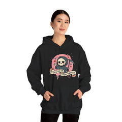 Funny Grim Reaper I Love You In Every Universe Retro Hoodie