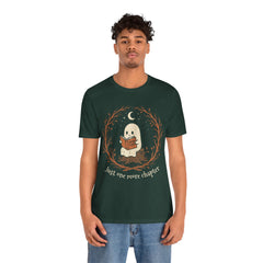 Funny Ghost Book Club Just One More Chapter T-Shirt