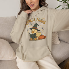 Honkus Pokus Funny Witch Duck Retro Halloween Hoodie