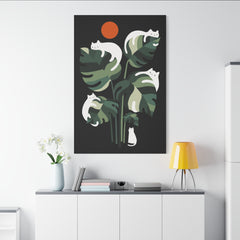 Cat and Plant 20 Canvas