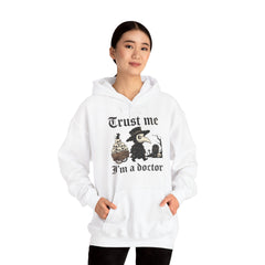 Funny Plague Doctor Trust Me Im A Doctor Retro Hoodie