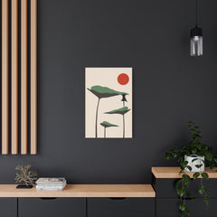 Cat and Plant 28 Canvas