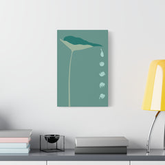 Cat and Plant 34 Canvas