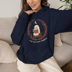 Funny Ghost Book Club Just One More Chapter Hoodie