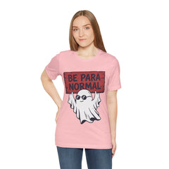 Funny Retro Halloween Ghost Be Para Normal T-Shirt