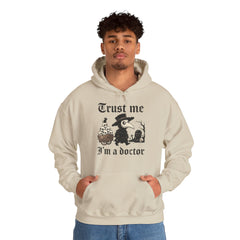 Funny Plague Doctor Trust Me Im A Doctor Retro Hoodie