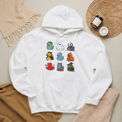 Cute Spooky Rubber Ducky Halloween Mascot Hoodie