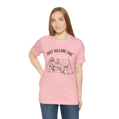 Funny Grim Reaper Just Killing Time Smartphone T-Shirt