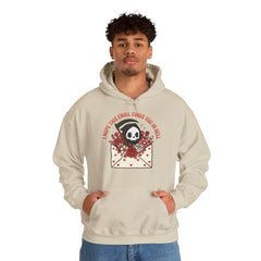 Funny Grim Reaper I Hope This Email Finds You In Hell Hoodie
