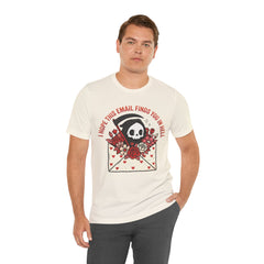 Funny Grim Reaper I Hope This Email Finds You In Hell T-Shirt
